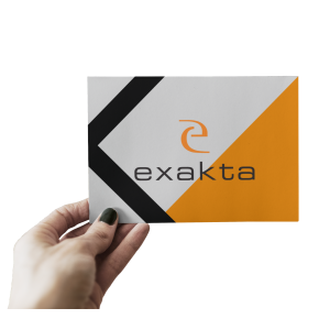 Kort med dubbelsidigt tryck